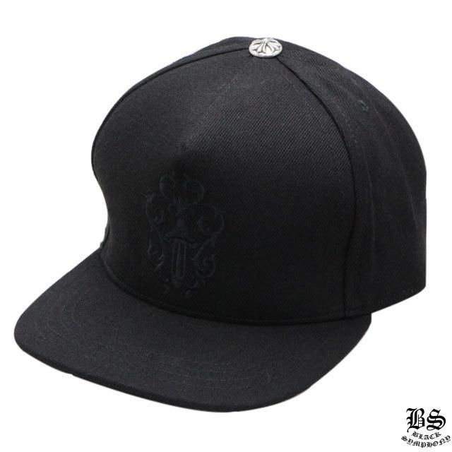 クロムハーツ ベースボールデニムキャップ ダガー ブラック