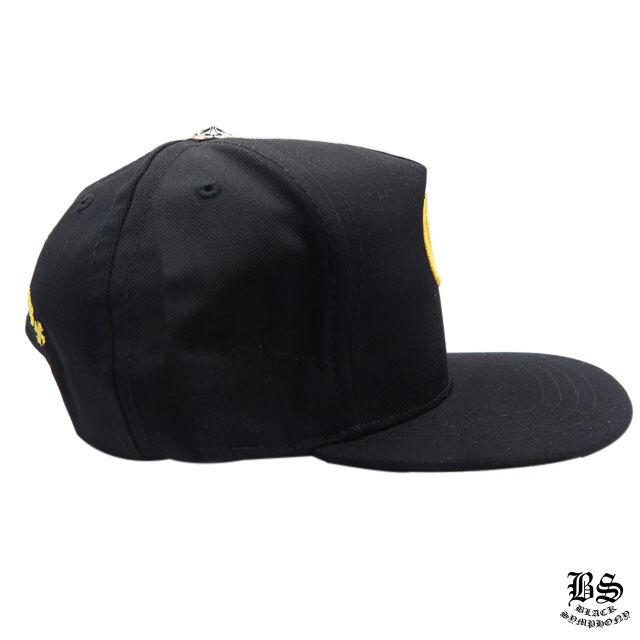 クロムハーツ ベースボールキャップ 5パネル CH ブラック