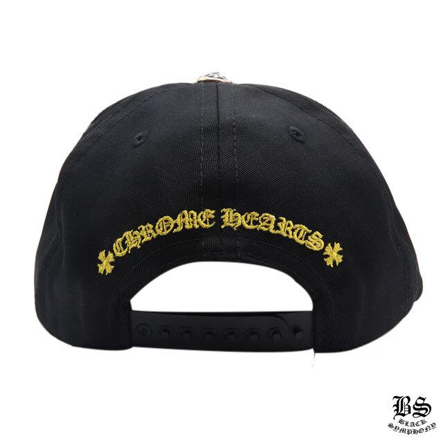 クロムハーツ ベースボールキャップ 5パネル CH ブラック