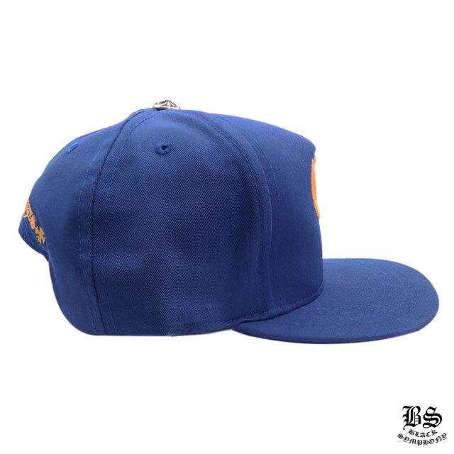 クロムハーツ ベースボールキャップ 5パネル CH ブルー