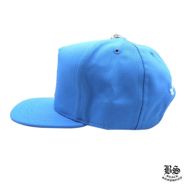 クロムハーツ ベースボールキャップ 5パネル CH ライトブルー