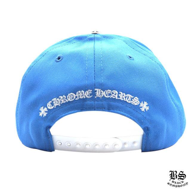 クロムハーツ ベースボールキャップ 5パネル CH ライトブルー