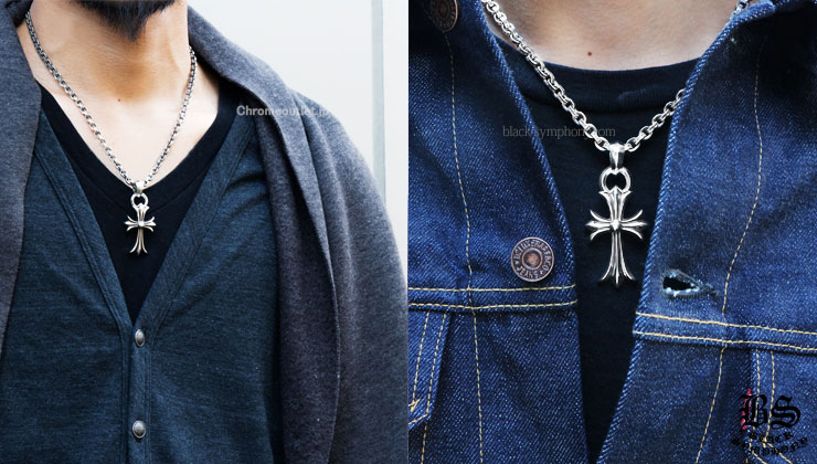 クロムハーツ CHクロス ペンダントスモール withベイル CHROME HEARTS クロムハーツ CHクロスペンダントスモール with ベイル