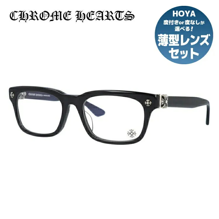 CHROME HEARTS「VAGILANTE BK」54サイズ スクエア型 メガネフレーム