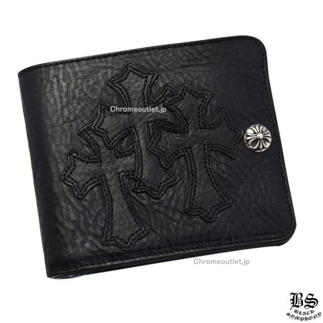 CHROME HEARTS クロムハーツ 1スナップ クロスボタン ウォレット 3