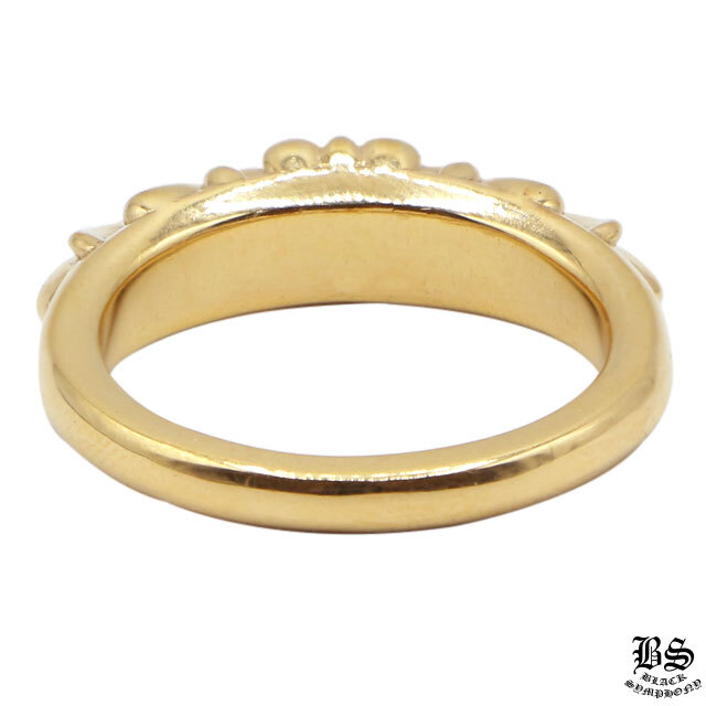 クロムハーツ 22Kベビークラシックフローラルクロスリング