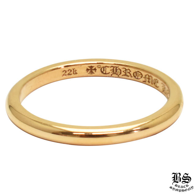 クロムハーツ バブルガムリング ウェディング 22K