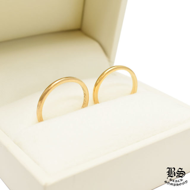 クロムハーツ バブルガムリング ウェディング 22K