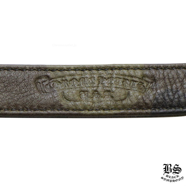 クロムハーツ 3ボタン 2スナップ ブレスレット クロスボタン カモフラ