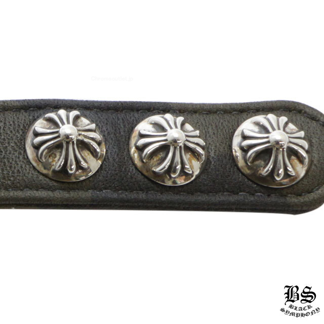 クロムハーツ 3ボタン 2スナップ ブレスレット クロスボタン カモフラ