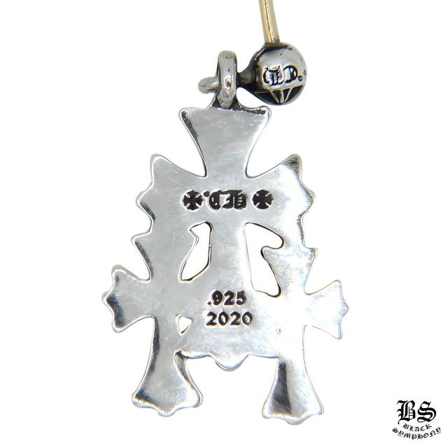 クロムハーツ 3CHクロスドロップイヤリング(ピアス)