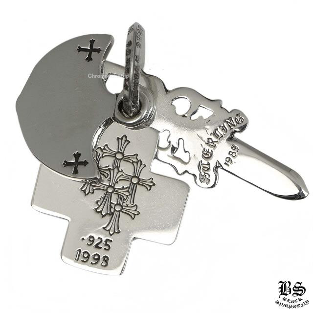 クロムハーツ 3トリンケッツ ペンダント with ペーパーチェーン24インチ