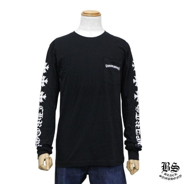 クロムハーツ ロングTシャツ 6CHプラス ブラック