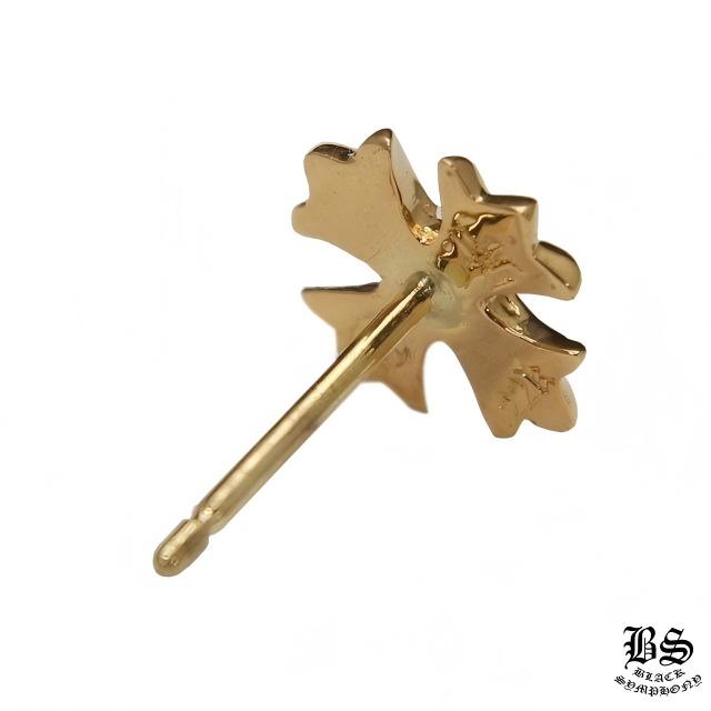 クロムハーツ CHプラススタッドピアス 22Kwithダイヤモンド