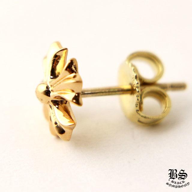 クロムハーツ CHプラススタッドピアス 22K
