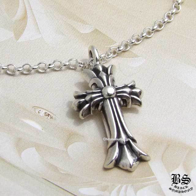 クロムハーツ ダブルCHクロスチャーム ＆ ロールチェーン20インチセット