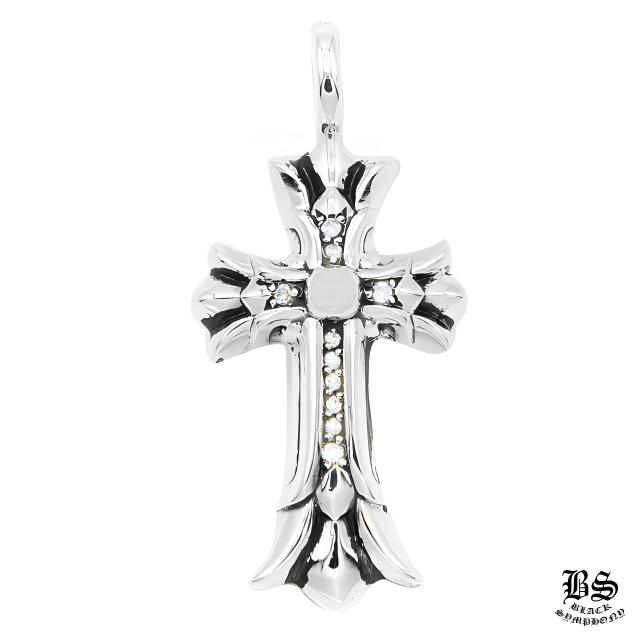 クロムハーツ ダブルCHクロスチャーム with パヴェダイヤモンド