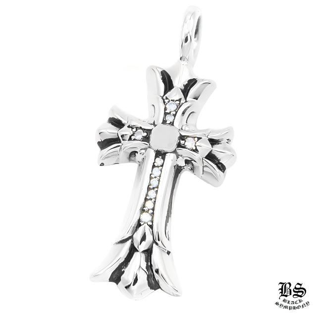 クロムハーツ ダブルCHクロスチャーム with パヴェダイヤモンド