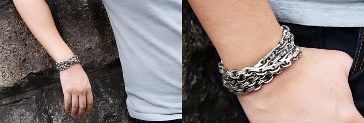 CHROME HEARTS クロムハーツ ラージペーパーチェーン ネックレス