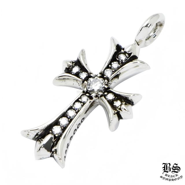 クロムハーツ タイニーCHクロスチャーム with パヴェダイヤモンド