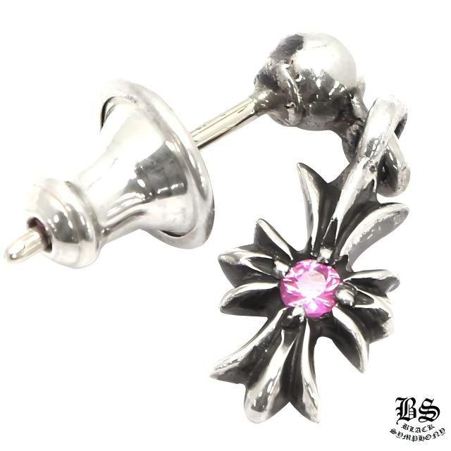 CHROME HEARTS クロムハーツ CHプラスピラミッドスタッドピアス