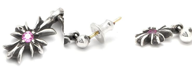 CHROME HEARTS クロムハーツ タイニーE CHプラスドロップイヤリング