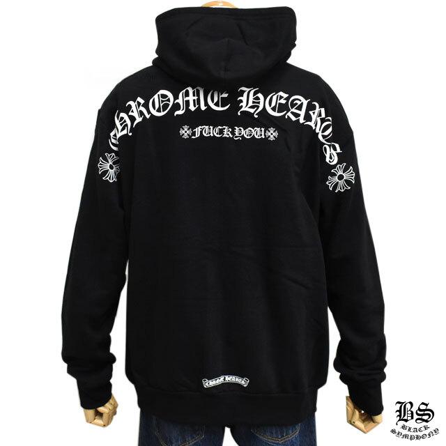 CHROME HEARTS クロムハーツ パーカー ホースシュー&フローラルクロス