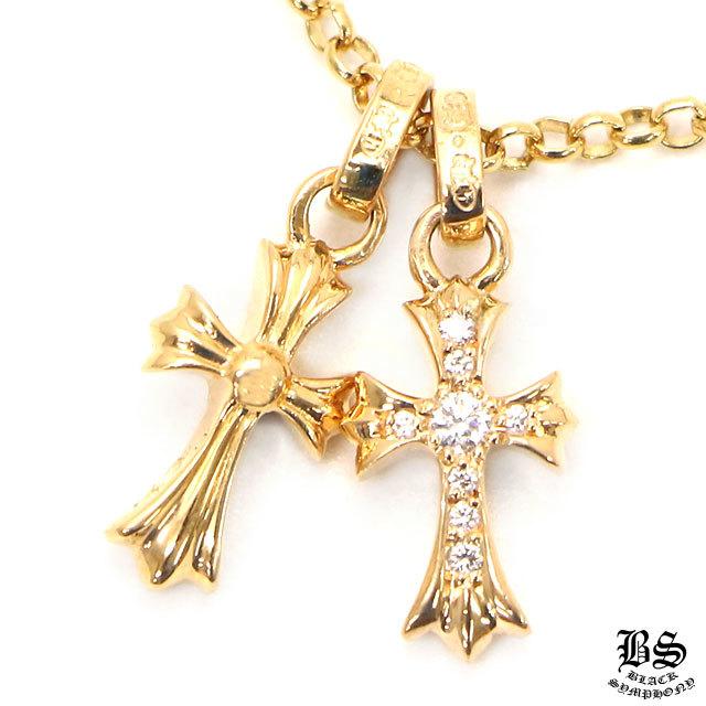 CHROME HEARTS クロムハーツ CHクロスベビーファットチャーム22K＆CH