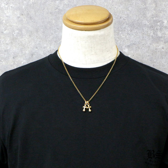 CHROME HEARTS クロムハーツ CHクロスベビーファットチャーム22K＆CH