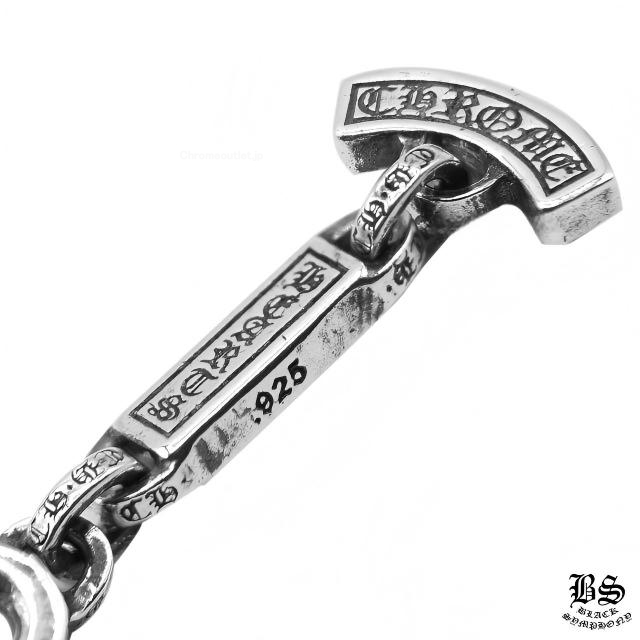 クロムハーツ ペーパーEチェーンブレスレット