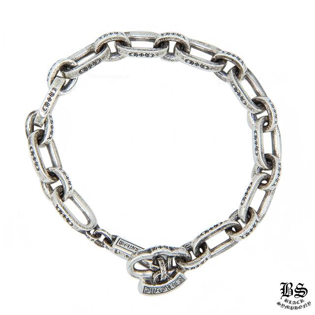 クロムハーツ ペーパーEチェーンブレスレット