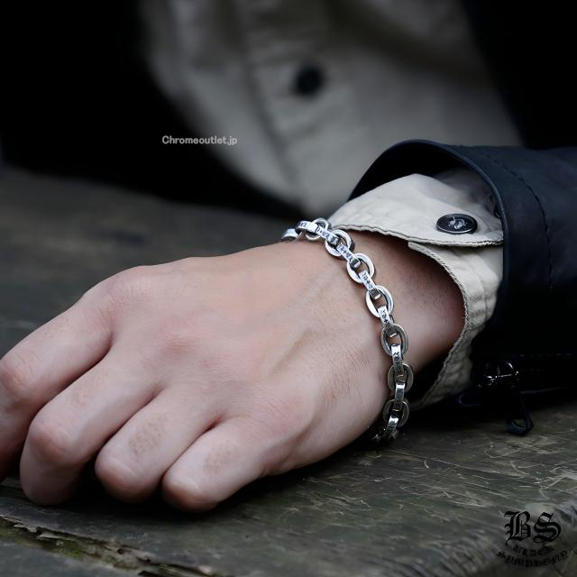 CHROME HEARTS クロムハーツ ラージペーパーチェーンブレスレット