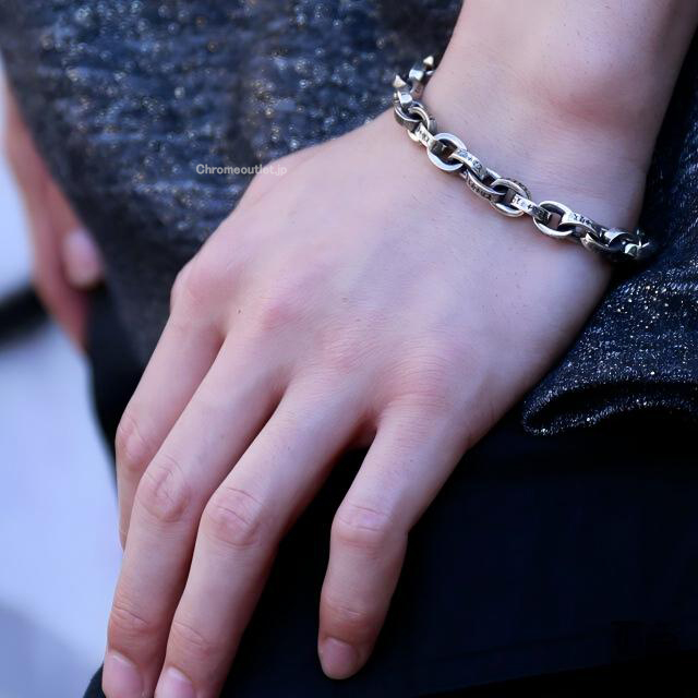 極太ラージペーパーチェーンブレスレット｜シルバー925｜silver925 CHROME HEARTS クロムハーツ ラージペーパーチェーンブレスレット