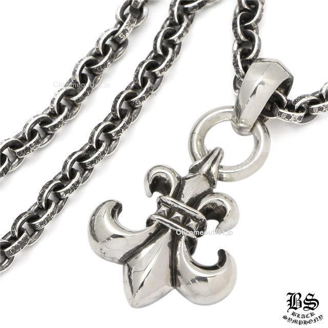 クロムハーツ BSフレアペンダントwithベイル＆ペーパーチェーンネックレス20インチセット
