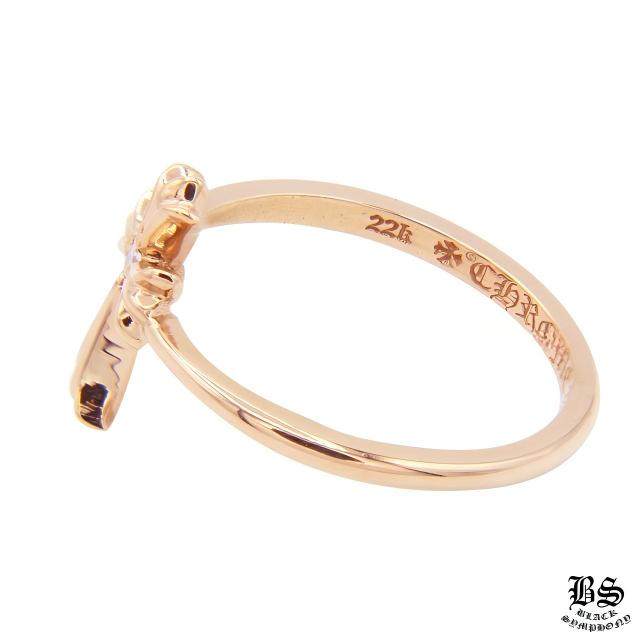 クロムハーツ バブルガムリングCHクロス22K with ダイヤモンド