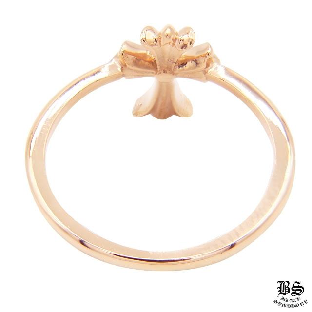 CHROME HEARTS Bubblegum Ring CH Cross 22K with Diamond 22K Gold