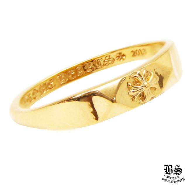 CHROME HEARTS クロムハーツ TFPプラスパンクリング22K｜22Kゴールド