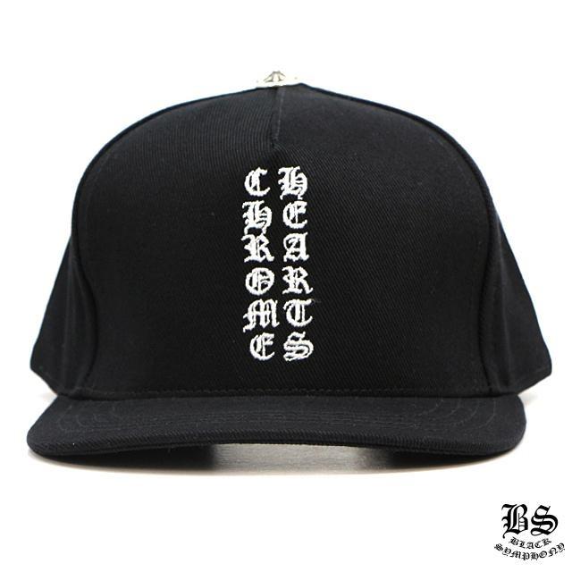 クロムハーツ ベースボールキャップ CHロゴ ブラック