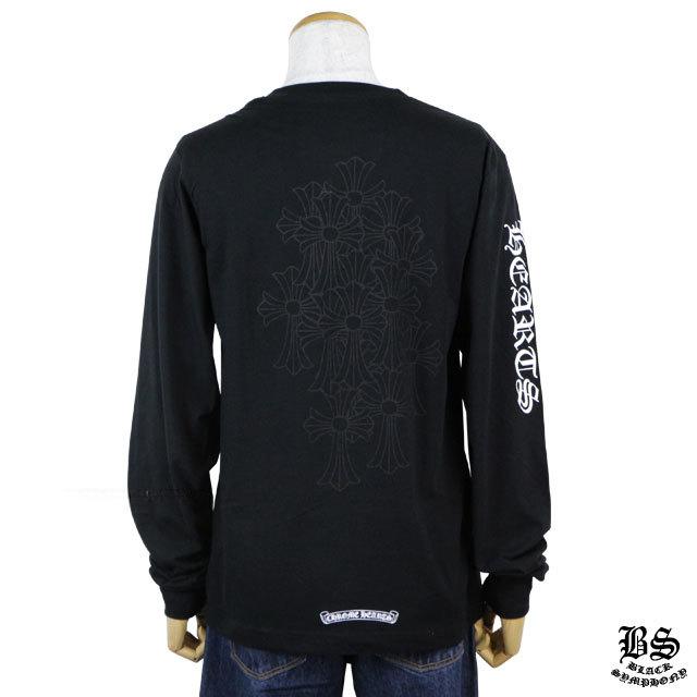 クロムハーツ ロングＴシャツ セメタリークロス ブラック