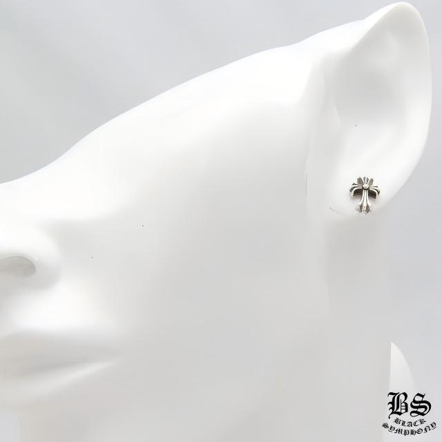 クロムハーツ CHクロスベビーファットスタッドピアス