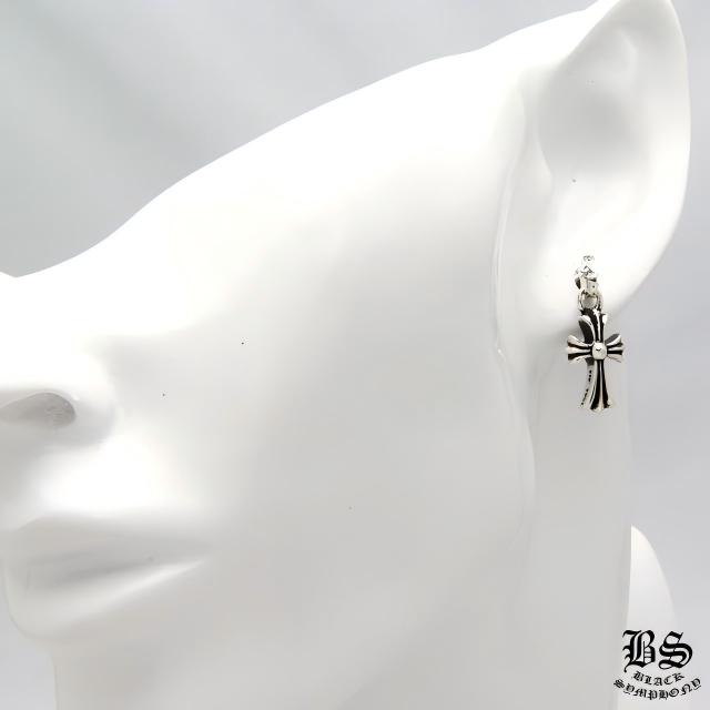 クロムハーツ CHクロスベビーファットドロップイヤリング(ピアス)