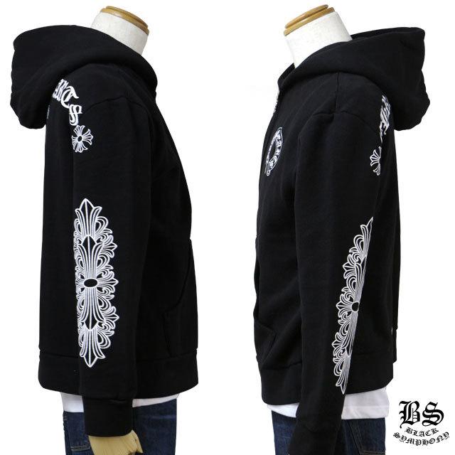 Chrome Hearts ジップパーカー フローラルクロス CHROME HEARTS クロムハーツ フローラルクロスパーカー（ジップアップ