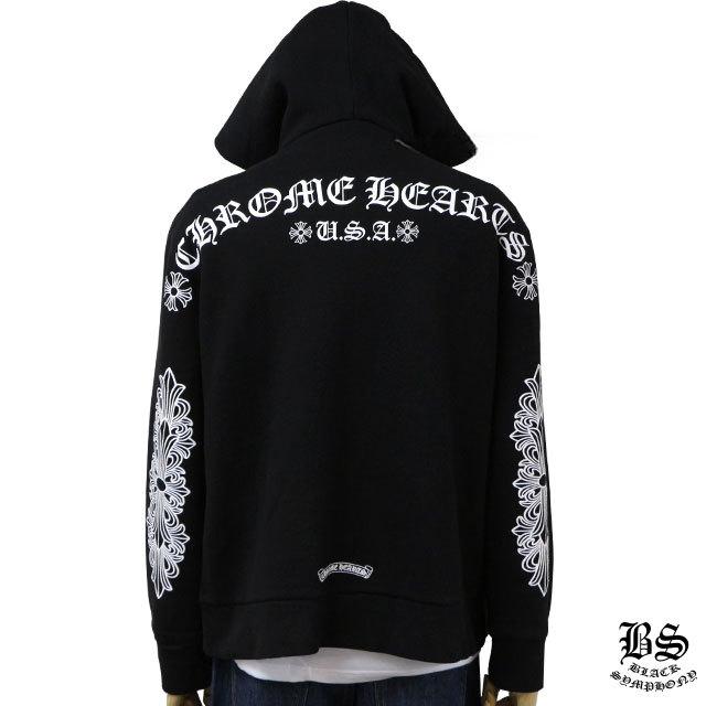 CHROME HEARTS クロムハーツ フローラルクロスパーカー（ジップアップ