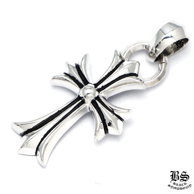 CHROME HEARTS クロムハーツ CHクロスペンダントスモール with ベイル