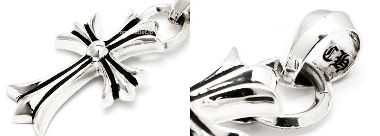 CHROME HEARTS クロムハーツ CHクロスペンダントスモール with ベイル