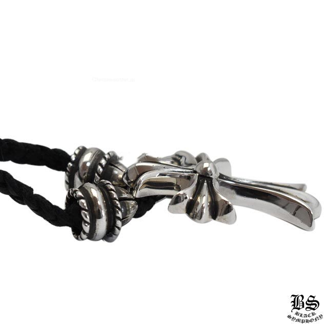 CHROME HEARTS クロムハーツ クリンプトCHクロスペンダントスモール