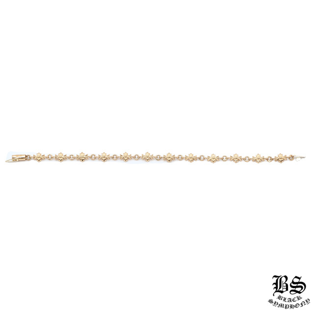 クロムハーツ タイニーE CHプラスブレスレット12リンク 22K