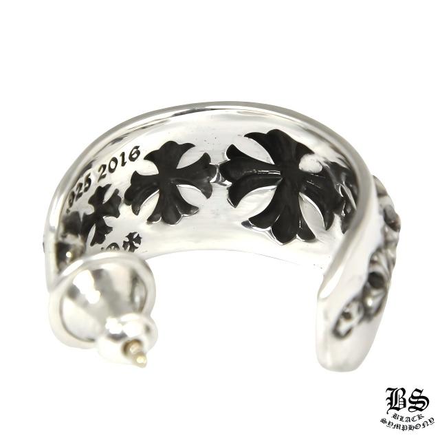 クロムハーツ CHプラス ワイド フープピアス スモール