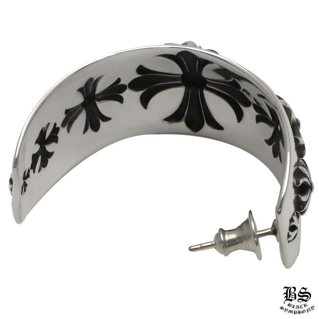 クロムハーツ CHプラス ワイド フープピアス ラージ