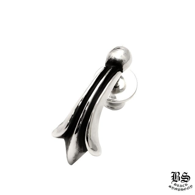 クロムハーツ CH ティアドロップピアス 925 シルバーピアス CHROME HEARTS クロムハーツ CHティアドロップイヤリング ピアス｜925